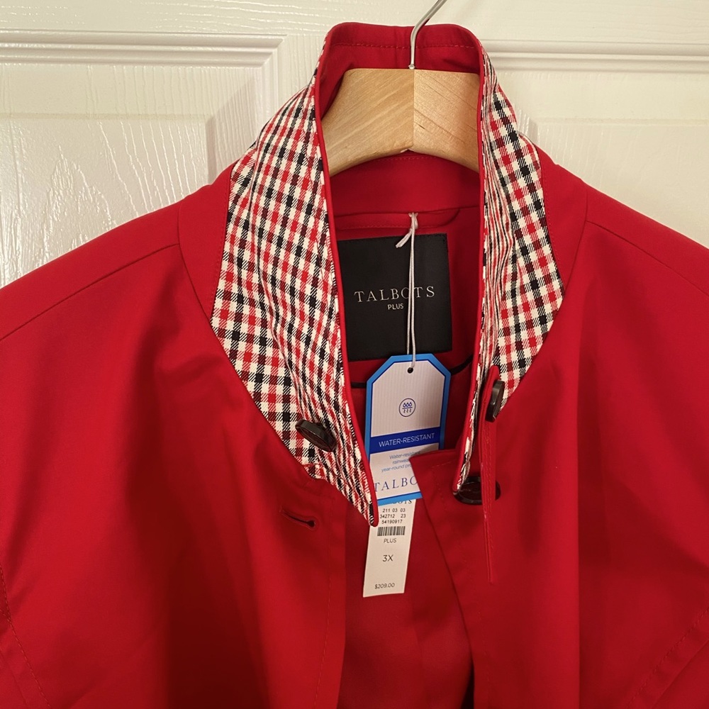 NWT Talbots Trench Coat